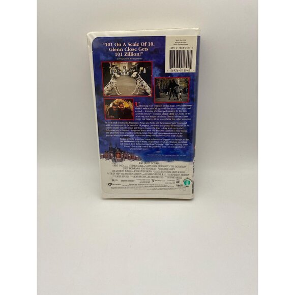 Disney's 101 Dalmatians Live Action VHS: Vintage Family Adventure Starring Glenn - Picture 3 of 3